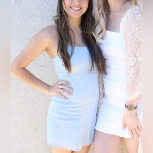 UO Baby Blue Mini Dress